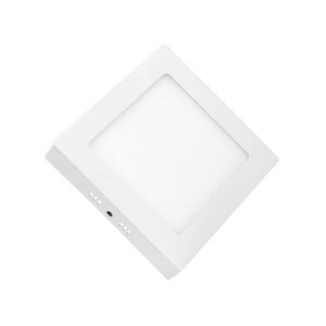 Painel De Led Lorenzetti Quadrado De Sobrepor 24w Bivolt 3000k Luz Amarela