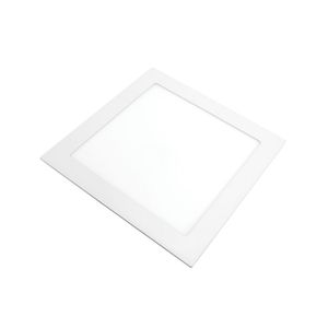 Painel De Led Lorenzetti Quadrado De Embutir 24w Bivolt 3000k Luz Amarela