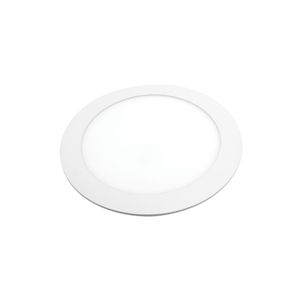 Painel De Led Lorenzetti Redondo De Embutir 18w 3000k Luz Amarela