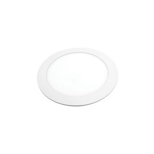 Painel De Led Lorenzetti Redondo De Embutir 12w 6500k Luz Branca