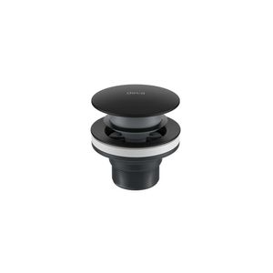 Válvula Para Lavatório Deca Click 1601.bl.cli.mt Black Matte