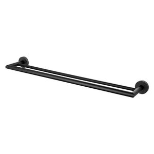 Toalheiro Barra Duplo Lorenzetti Lorenloft 2042 B82 Preto