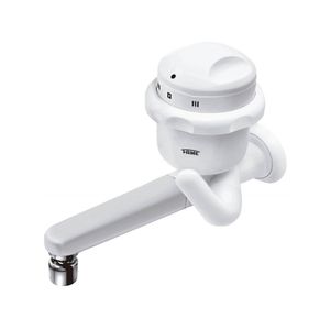 Torneira Elétrica Fame Bica Reta 3 Temperaturas De Parede Branca 127v