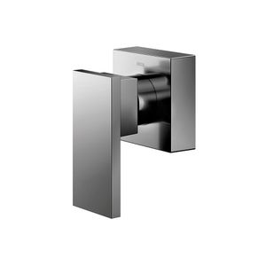 Acabamento Para Registro Docol New Edge 925848 Para Base Deca 1-2", 3-4" E 1" Grafite Polido