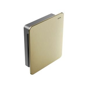 Acabamento Para Válvula De Descarga Docol Flat 931772 Ouro Escovado