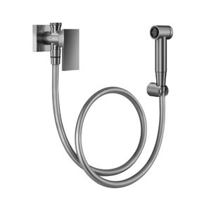 Ducha Higiênica Docol New Edge 925670 Com Registro E Derivação Grafite Escovado