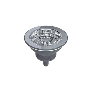 Válvula Para Pia De Cozinha Americana Blukit 101647 Aço Inox