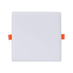 Painel De Led Blumenau Frameless Quadrado Sobrepor-embutir 32w Bivolt 3000k Luz Amarela