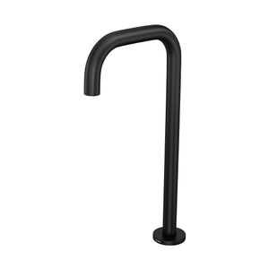 Bica Média Deca You 1791.bl105.mt Quadrada De Bancada Black Matte