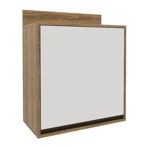 Armário Aéreo Para Cozinha 1 Porta Confort Cinamomo- Off-white