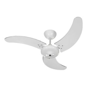 Ventilador Buzios Max San 3p Cpm Br S-l New Pás Transparentes - 220v Branco-transparente