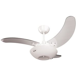 Ventilador Clean San 3p Cpm At Br Pás Tr - 127v Branco-transparente