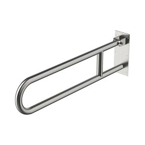 Barra De Apoio Articulável Docol 974816 Com 80cm Inox Escovado