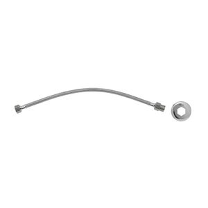 Engate Flexível De Aço Inoxidável Deca 4607.c.050 Com 50cm Cromado