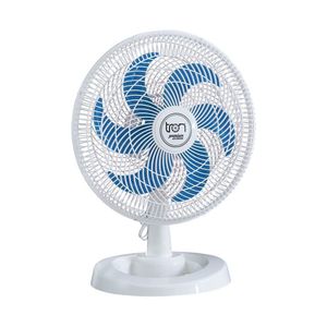 Ventilador Oscilante Mesa 220v 50 Cm Pp Premium 130w Branco-azul