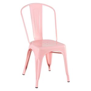 Cadeira Iron Tolix Rosa Antigo Rosa-antigo
