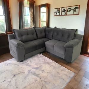 Estofado De Canto Parana 2 E 3 Lugares Smart Cinza