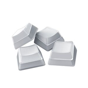 Conjunto De Teclas Razer Phantom White - Rc2101740200r3x Branco