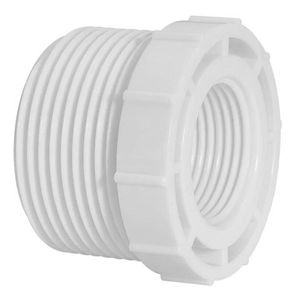 Bucha De Redução Rosqueavel Branca Amanco Kit 05 Und Tamanho 3-4"x1-2"