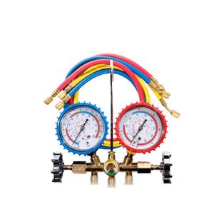 Manifold 1-4" Com Mangueira 90cm R22 - R134 - R404 Suryha 80150.030