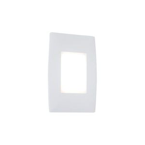 Balizador Mbled Lumo Embutir Led Bivolt Branco 3000k Luz Amarela