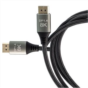 Cabo Displayport 8k Dp Versão 1.4 240z 32gbps 1.5 Metros