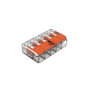 Conector Automático 221-615 Até 6,0mm 5 Polos 41a - Wago