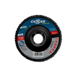 Disco Flap Std 115mm Fibra Cônico 60 - Ciser 80