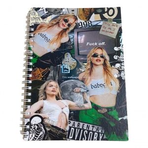 Caderno Artista Luisa Sonza Wire-o Capa Dura Universitário De Fã 1mt Cor Luisa Sonza