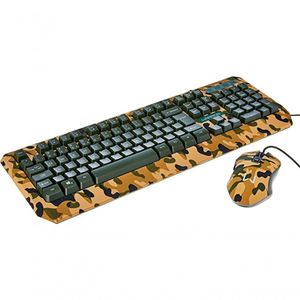 Warrior Kyler Combo Teclado E Mouse Gamer Army