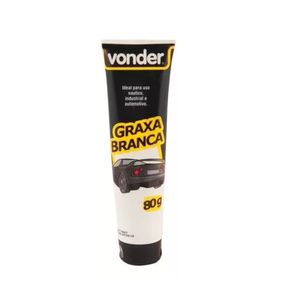 Graxa Branca Bisnaga 80g - Vonder 5125080000