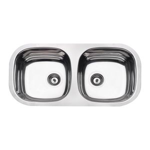 Cuba Tramontina Isis 2c 34 Bl 78x40 94061407 Aço Inox Polido