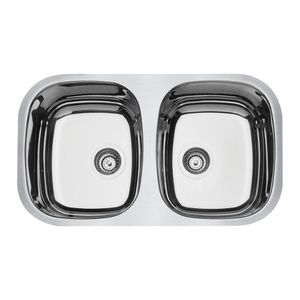 Cuba Tramontina Isis 2c 34 Bl 77x45 94030202 Aço Inox Alto Brilho
