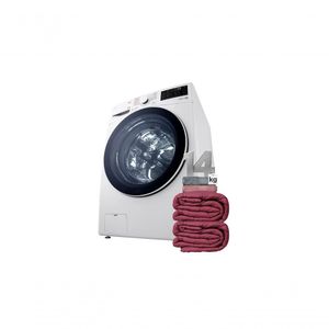 Lava e Seca Smart LG 14kg Branco com Inteligência Artificial AIDD WD14WGSP6
