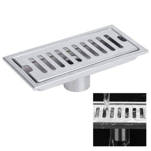 Ralo Linear Inox 30cm Banheiro Area Externa Anti Odor Anti Inseto Lavabo Piscina Quintal Resistente