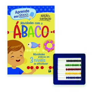 Livrinho Aprenda Em Casa Adição E Subtração C/ábaco Ref 1161415