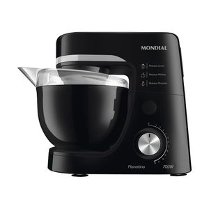 Batedeira Planetária Bp-03-b 4,5 Litros 700w Mondial Preto 110v
