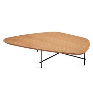 Conjunto Mesa De Centro Capri Formato Orgânico Mel