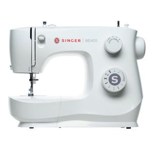 Máquina De Costura Mecânica Portátil M2405 Singer Branco 110v