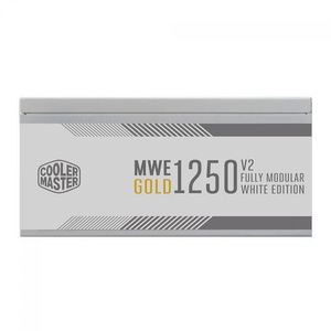 Fonte Cooler Master Mwe Gold V2 Fm 1250w 80 Plus Gold Atx3.0 White Edition - Mpe-c501-afcag-3gwo