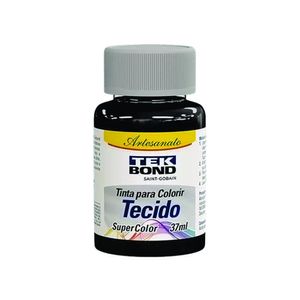 Tinta P/ Tecido Fosca 0037 Preta 37ml