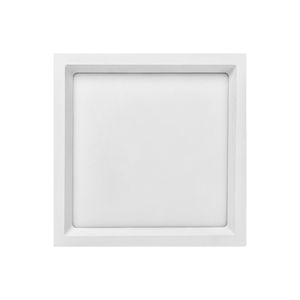 Painel De Led Stella Quadrado Deep De Embutir Recuado 22w Bivolt Branco 4000k Luz Neutra
