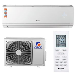 Ar Condicionado Split Gree Inverter Quente E Frio 12000 BTUS Gwh12qc-d3dnb8m Branco 220v