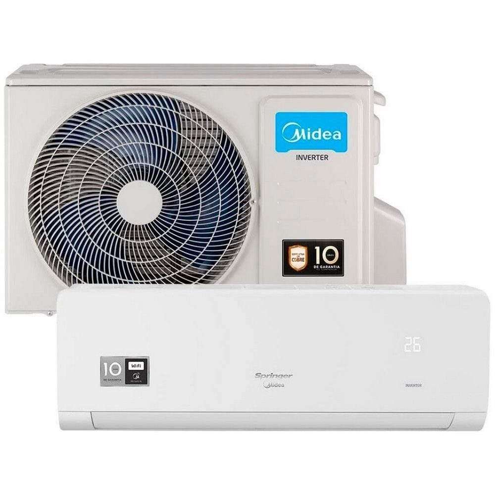 Ar Condicionado Split 9000 BTUS Springer Midea Inverter Xtreme Save Connect Branco 220V