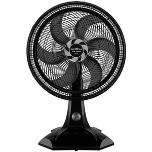 Ventilador Britânia Bvt301 Mesa Ou Parede 60w 3 Velocidades Preto 110v