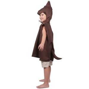 Fantasia Infantil - Lobo Tamanho P (de 3 A 6 Anos) - Menino - 35 X 47 Cm - Bichos De Pano