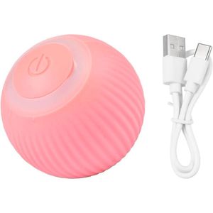 Bola Giratoria Inteligente Gato Pet Bolinha Animal De Estimaçao Brinquedo Usb Petshop Interativa