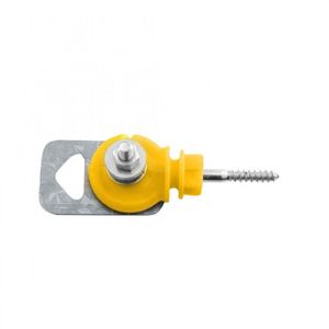 Batente Engate Porteira Amarelo Injetec