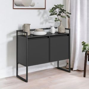 Buffet 2 Portas Compacto Rocky Preto