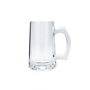 Caneca De Vidro Para Chopp E Cerveja 350 Ml Haus Concept Transparente